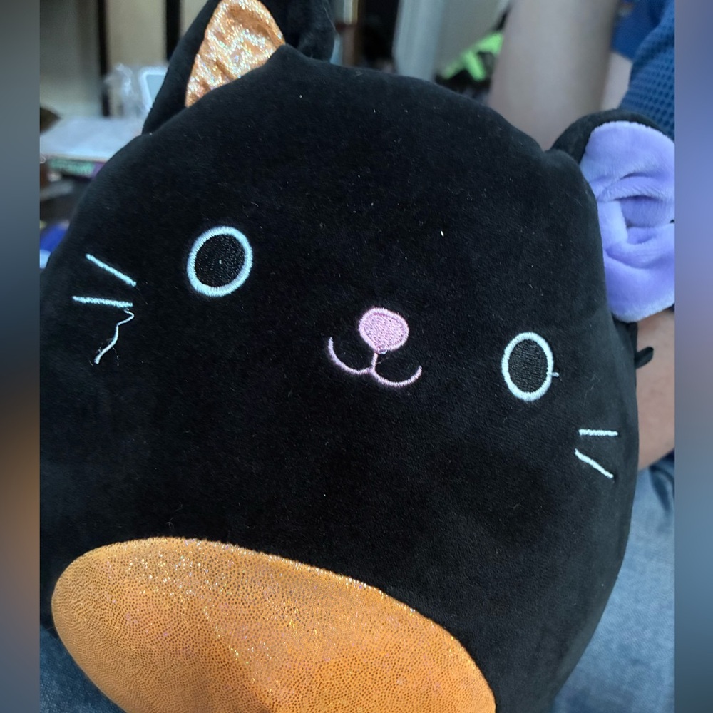 Squishmallows Autumn the Black Cat plush